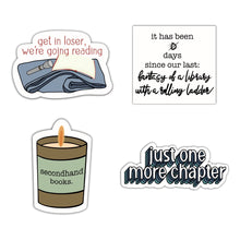 Load image into Gallery viewer, Book Lovers’ Sticker Bundle - Anxiety Productions
