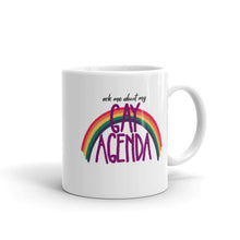 Load image into Gallery viewer, Gay Agenda Mug - Anxiety Productions