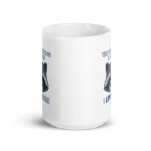 Load image into Gallery viewer, Dissertation Trash Raccoon Mug - Anxiety Productions
