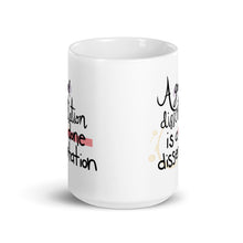 Load image into Gallery viewer, A Good Dissertation is a Done Dissertation (Coffee Stain) Mug - Anxiety Productions