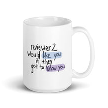 Load image into Gallery viewer, Reviewer 2 Would Like You Mug - Anxiety Productions