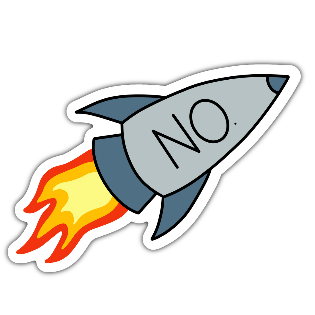 No Sticker - Rocket - Anxiety Productions