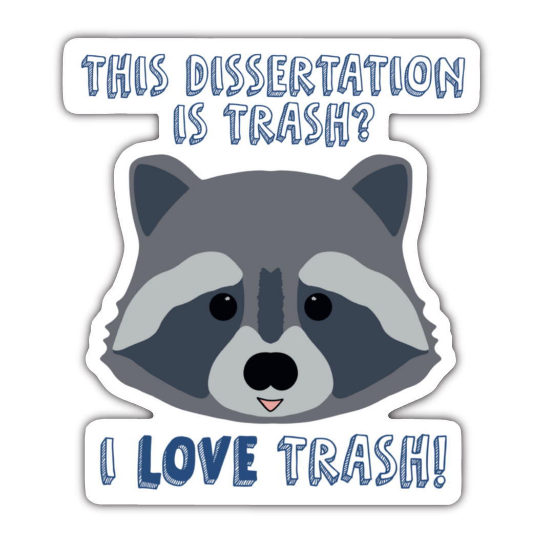 Trash Raccoon - Dissertation - Anxiety Productions