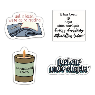 Book Lovers’ Sticker Bundle - Anxiety Productions