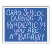 Grad School During a PANDEMIC?! Sticker