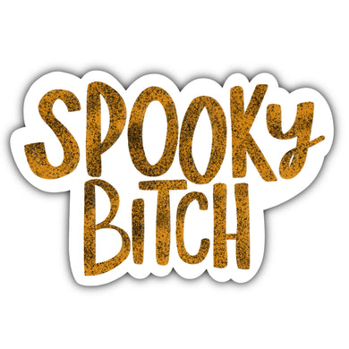 Spooky Bitch Sticker - Anxiety Productions