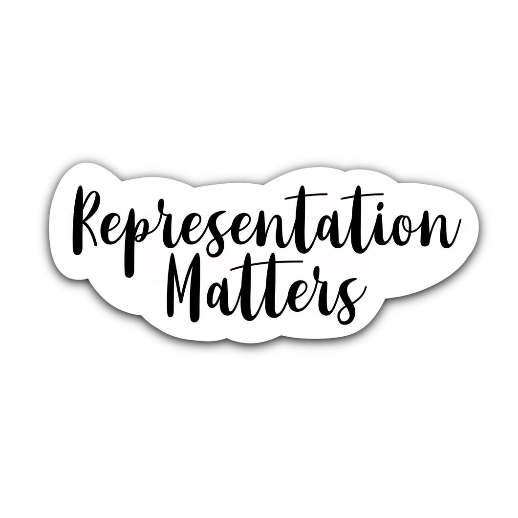 Representation Matters Sticker - Anxiety Productions