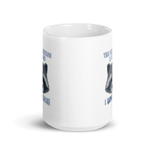 Load image into Gallery viewer, Dissertation Trash Raccoon Mug - Anxiety Productions
